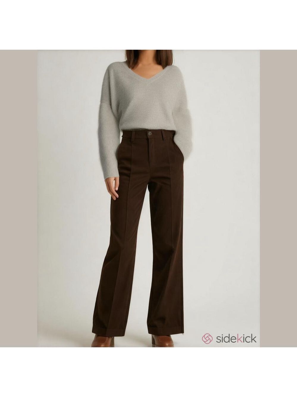 Vintage Wrangler Leather Pants Caramel Brown Jeans Slacks Cottagecore Western